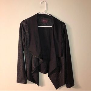 Vigoss suede blazer jacket Like New